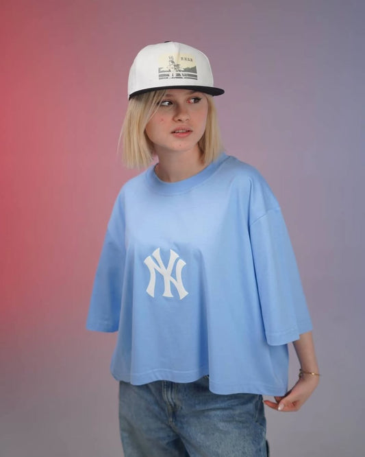 NY Printed Drop Shoulder Tees