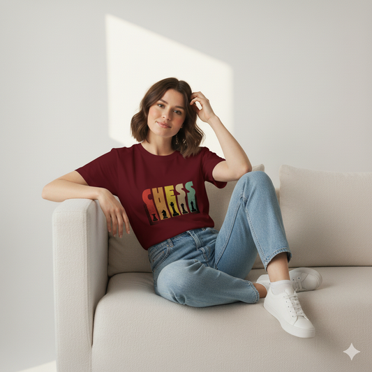 CHESS PRINTED BASIC TEES