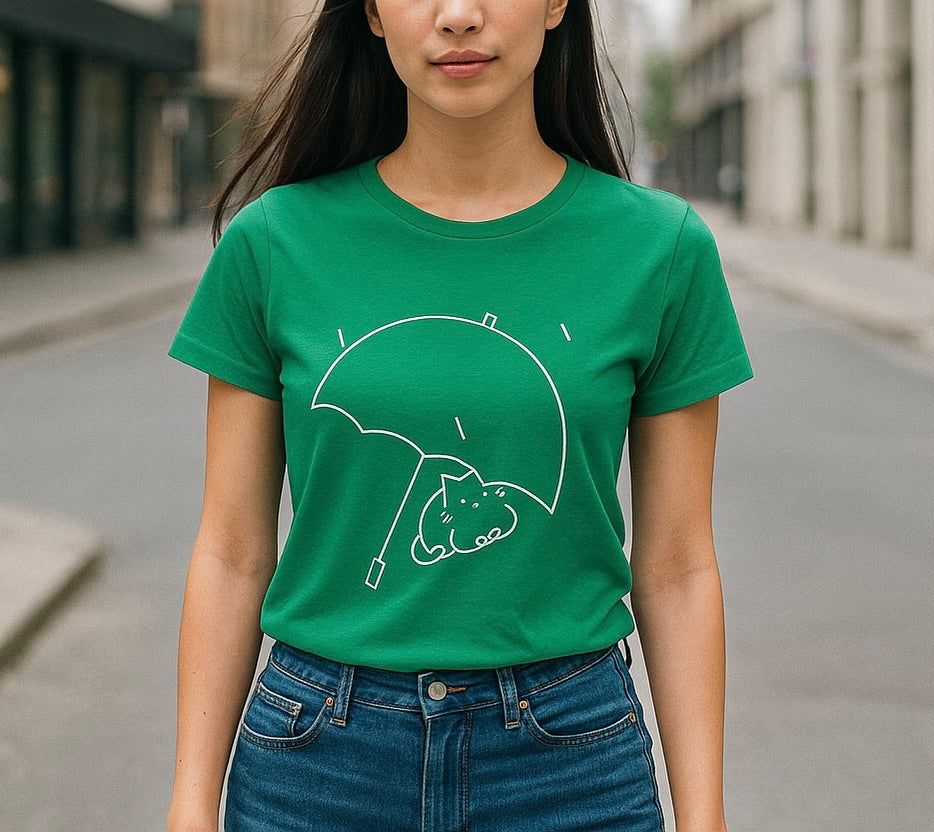 Umbrella Printed Basic Tees