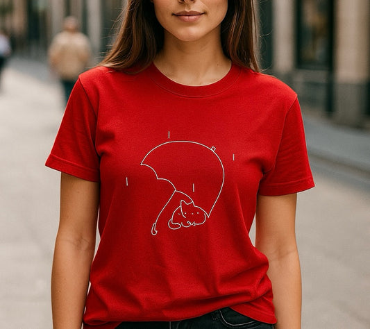 Umbrella Printed Basic Tees