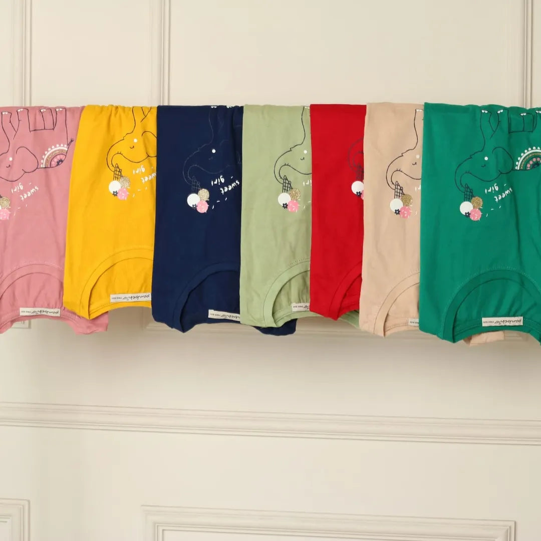 Elephant-Inspired Fashion Printed Basic Tees