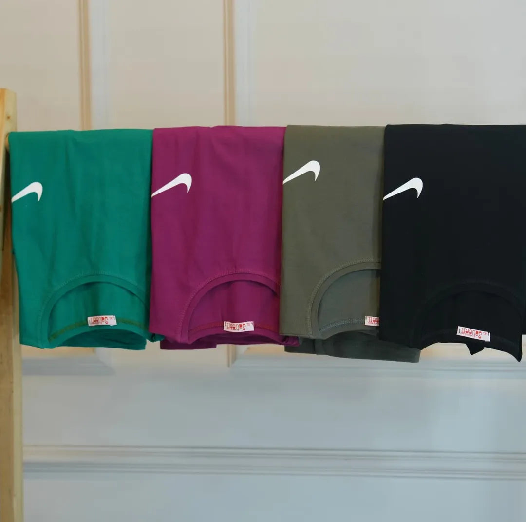 Check Printed Basic Tees