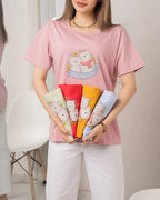 Bears Printed Basic Tees