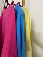 Premium Linen Batwing Kaftan Dress | Oversized Relaxed Fit Maxi Dress for Women