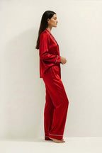 PLAIN SILK - RED
