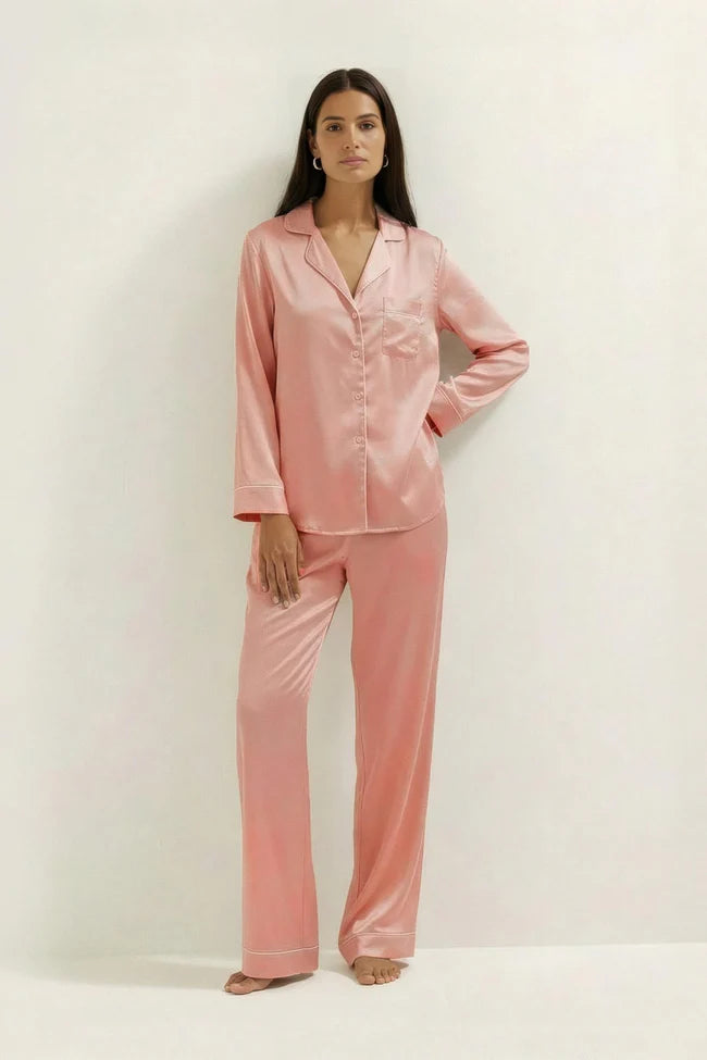 PLAIN SILK - DUSYROSE