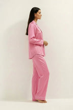 PLAIN SILK - DARK PINK