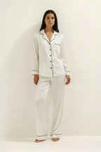 PLAIN SILK - WHITE