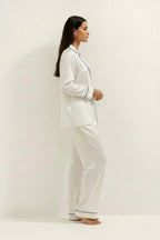 PLAIN SILK - WHITE