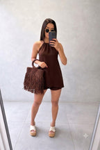 Premium Women's Linen CONJUNTO LINEN TWO-PIECE SET
