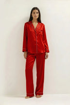 PLAIN SILK - RED