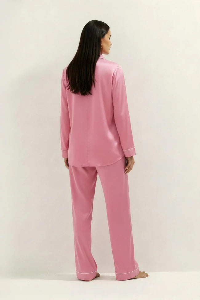 PLAIN SILK - DARK PINK