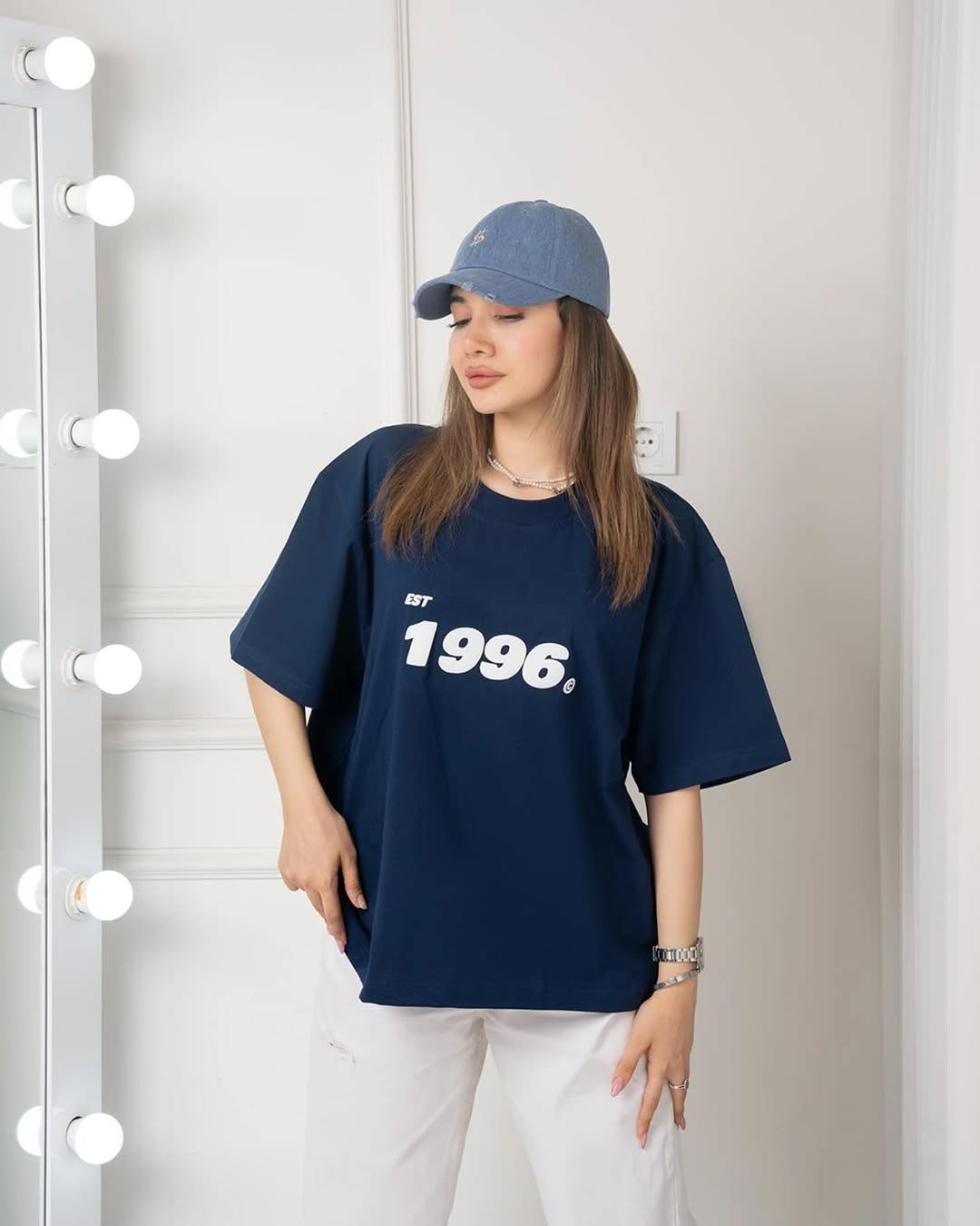 1996 Printed Drop Shoulder Tees