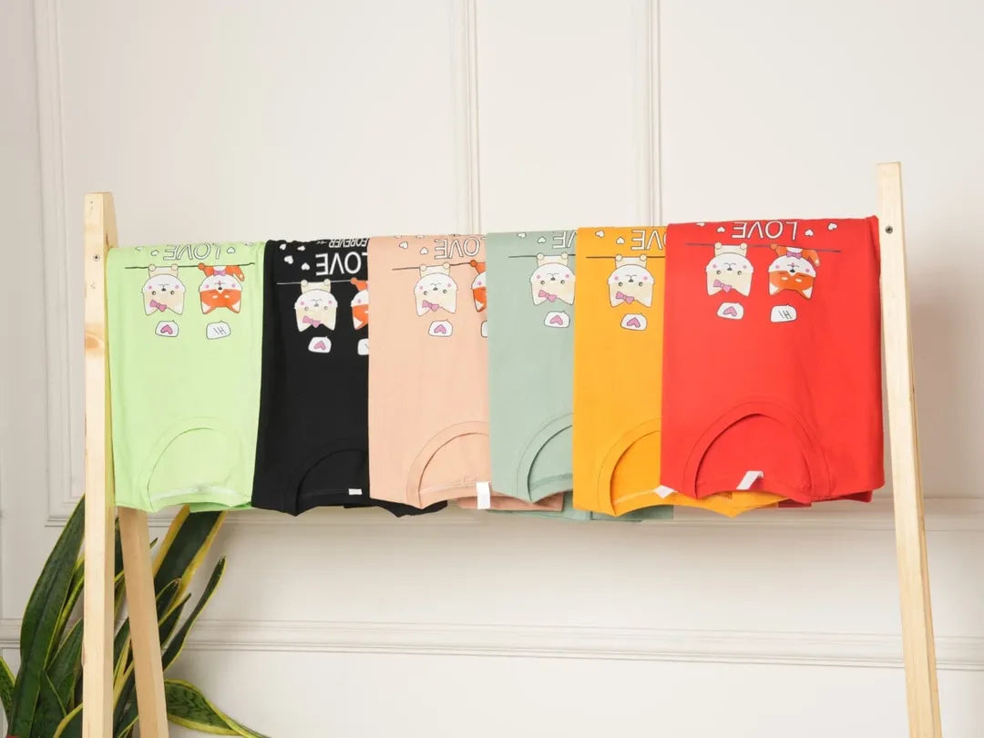 Love Forever Printed Basic Tees