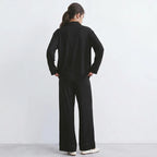Cloud Pajama Set - Black