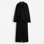 Cloud Pajama Set - Black
