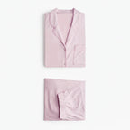Cloud Pajama Set - Blush Pink