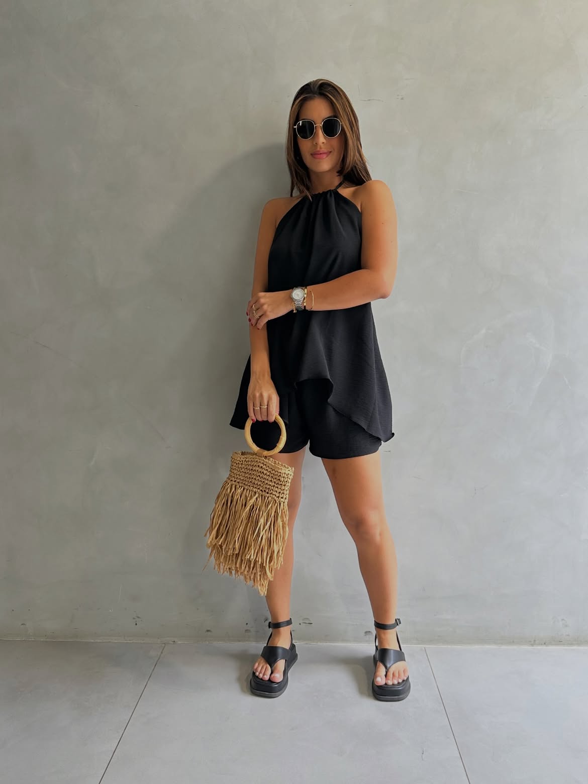 Premium Women's Linen CONJUNTO LINEN TWO-PIECE SET
