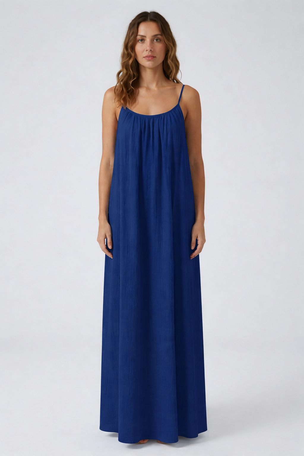 Premium Women's Linen STUNNING BACKLESS MAXI DRESS