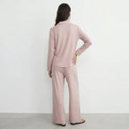 LINEN PAJAMA SET - Dusty Pink