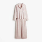 LINEN PAJAMA SET - Dusty Pink