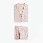 LINEN PAJAMA SET - Dusty Pink