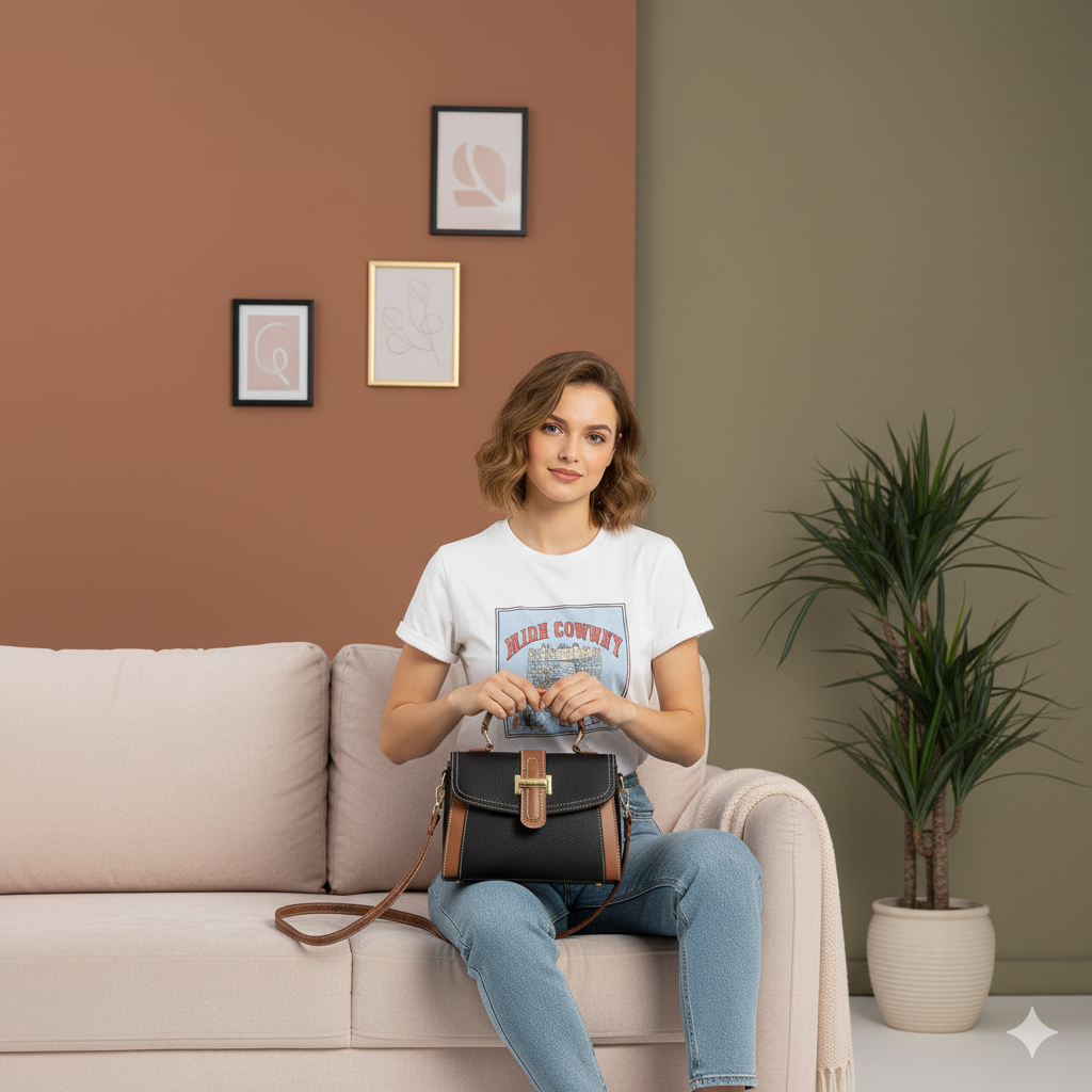 SOFT LEATHER CROSS BODY BAG