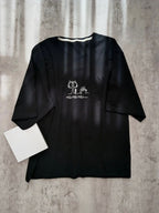 Miu Miu Miu Printed Drop Shoulder Tees
