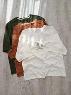 Miu Miu Miu Printed Drop Shoulder Tees