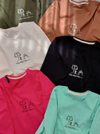 Miu Miu Miu Printed Drop Shoulder Tees