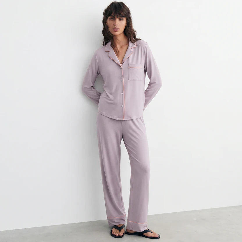 Cloud Pajama Set - Lilac