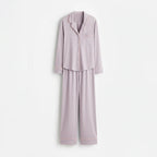 Cloud Pajama Set - Lilac