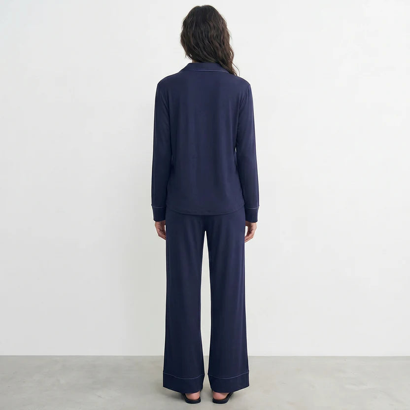 Cloud Pajama Set - Navyblue