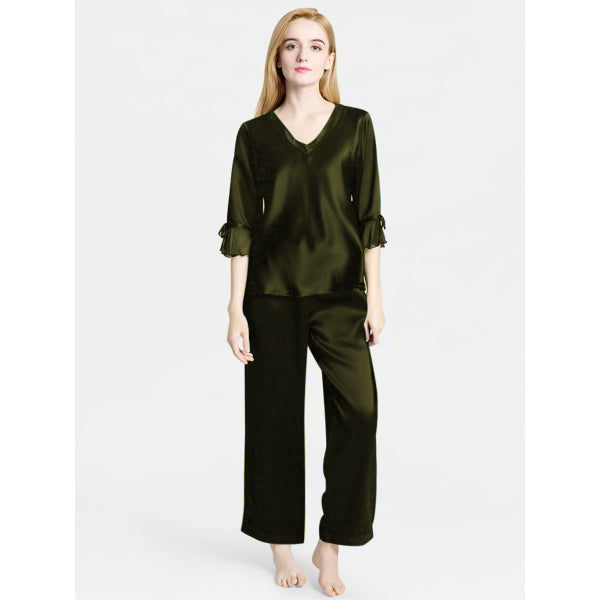 SILK NETRIBBON - OLIVE