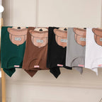 Lucky Bear Printed Drop Shoulder Tees