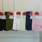 Love Bear Printed Drop Shoulder Tees