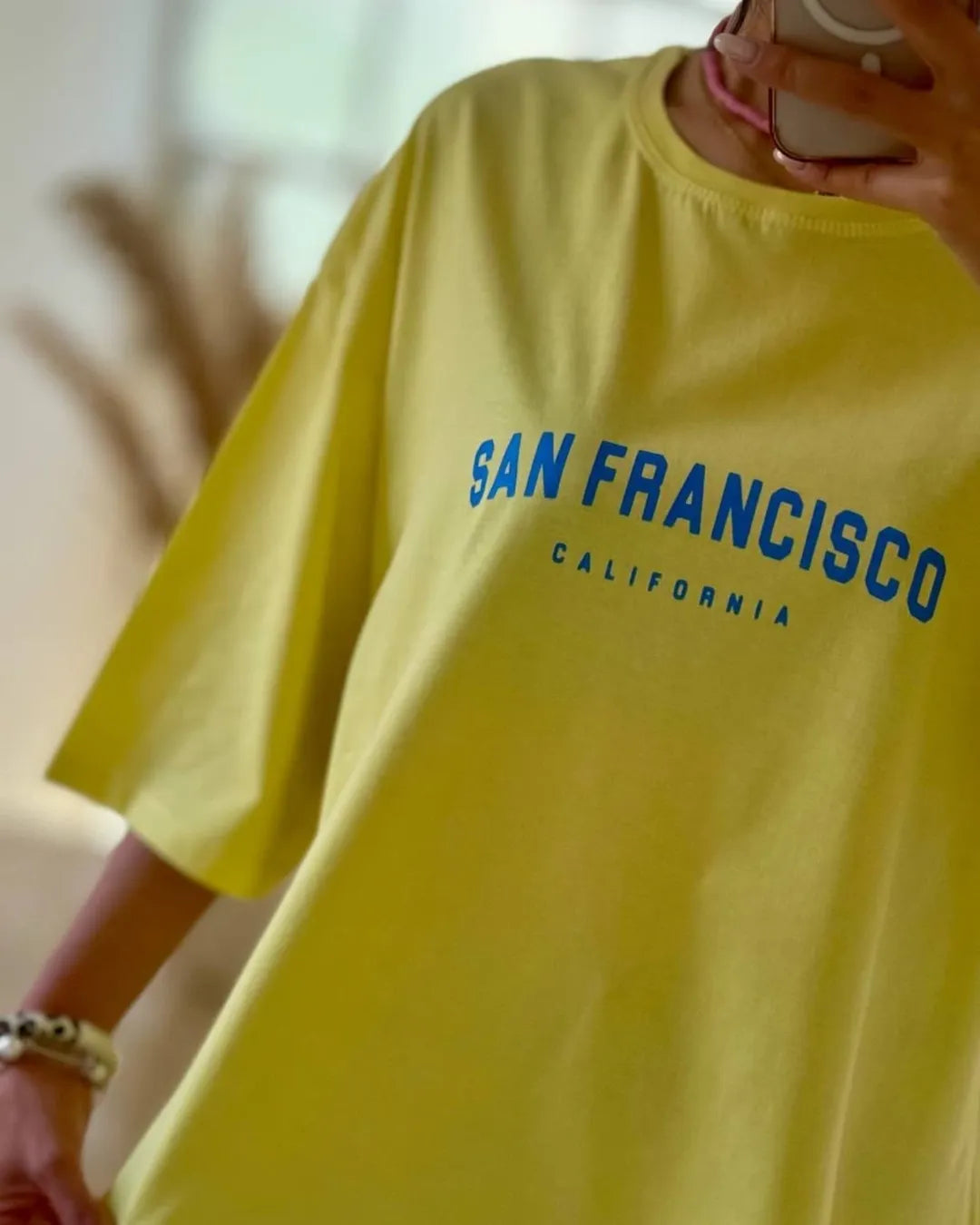 San Francisco Printed Drop Shoulder Tees