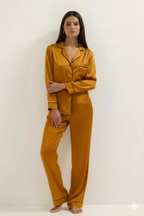 PLAIN SILK - CAMEL