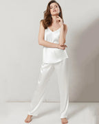 CAMI SILK - WHITE
