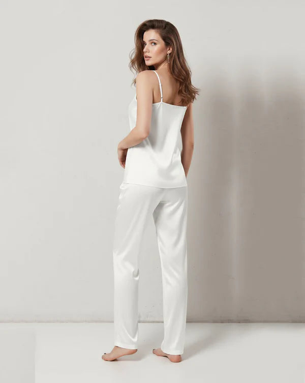 CAMI SILK - WHITE