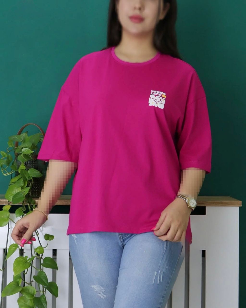 Young Life Ni Printed Drop Shoulder Tees