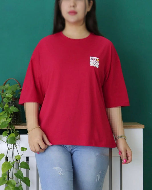 Young Life Ni Printed Drop Shoulder Tees