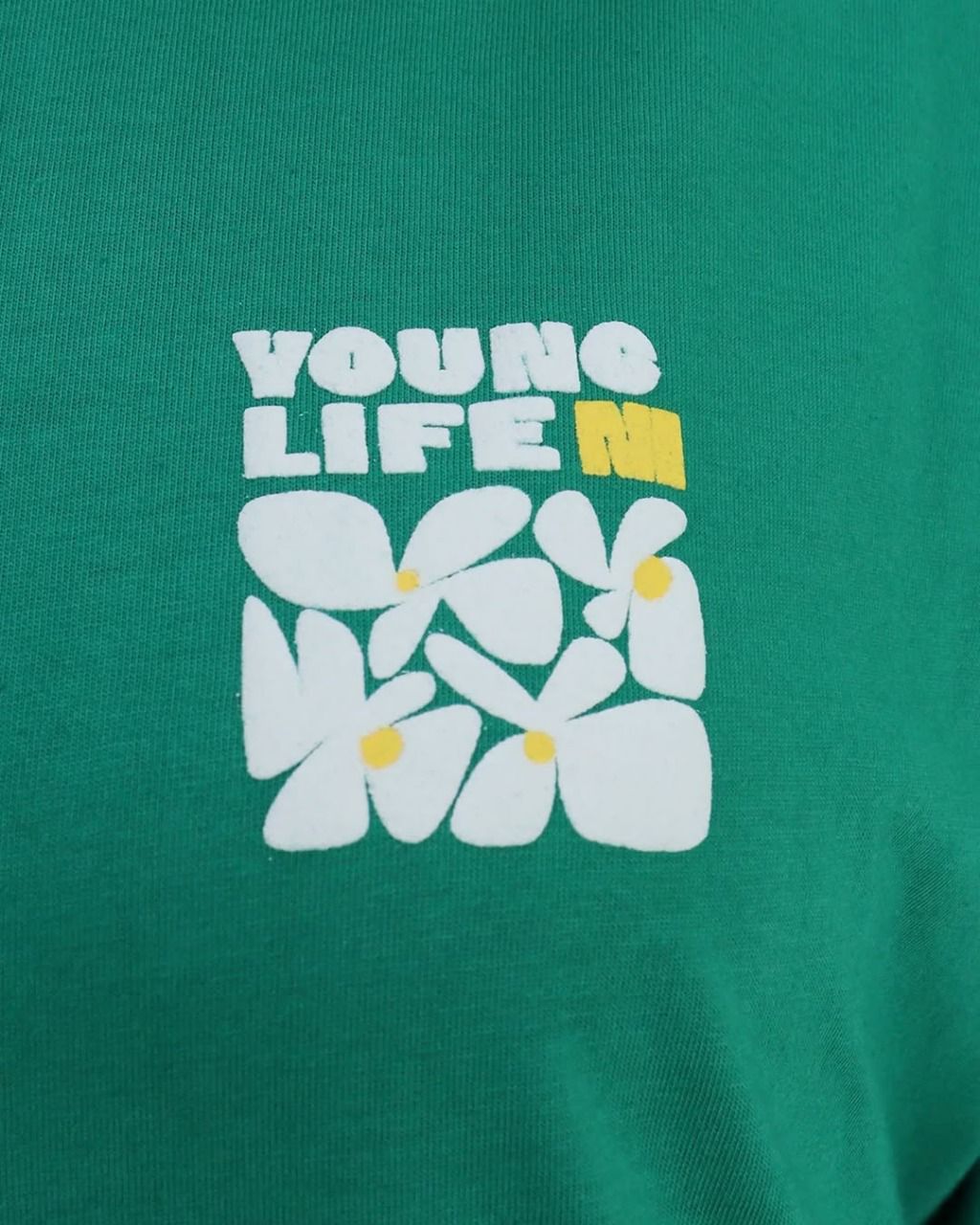 Young Life Ni Printed Drop Shoulder Tees