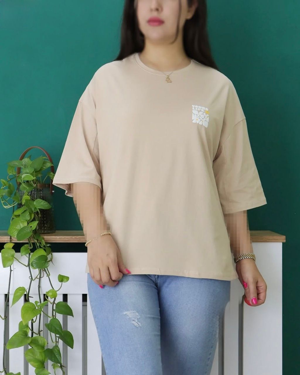 Young Life Ni Printed Drop Shoulder Tees