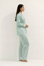 PLAIN SILK -  SEAFOAM GREEN