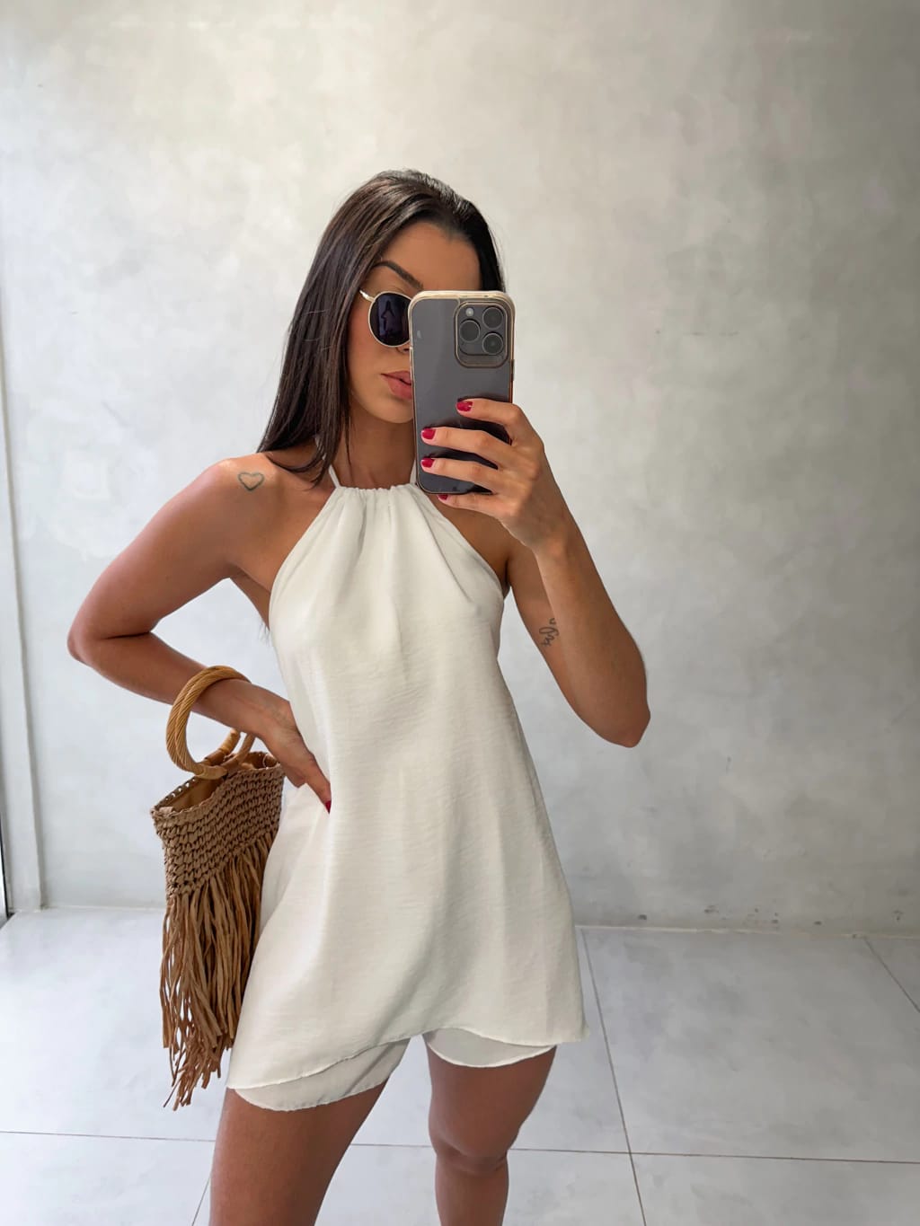 Premium Women's Linen CONJUNTO LINEN TWO-PIECE SET