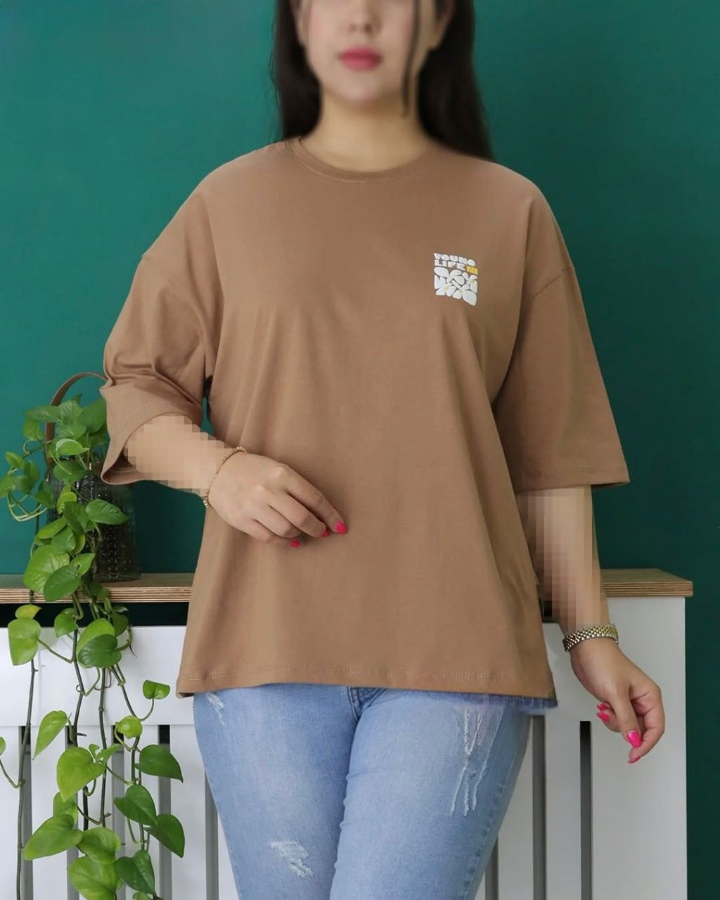 Young Life Ni Printed Drop Shoulder Tees