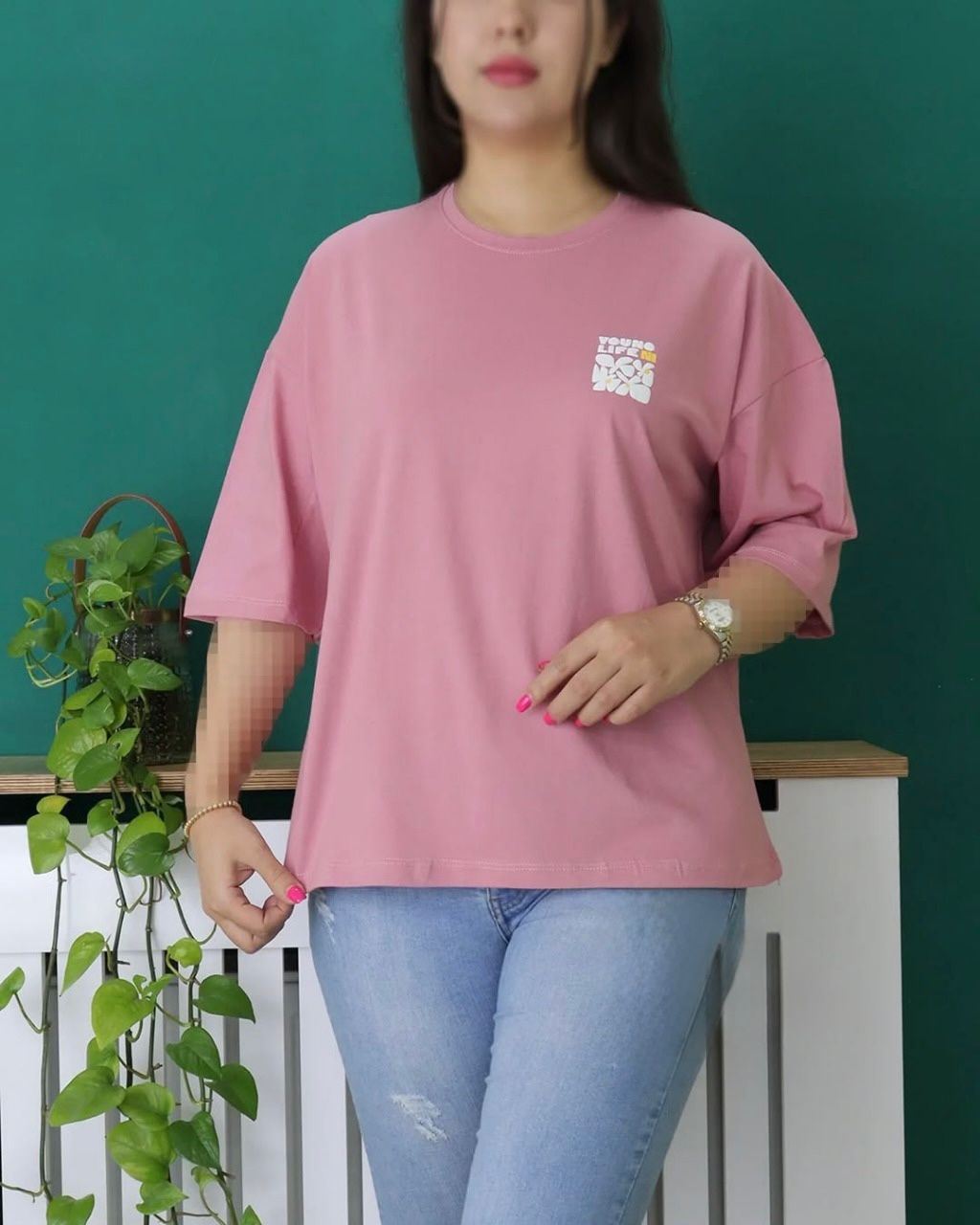 Young Life Ni Printed Drop Shoulder Tees