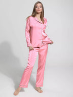 PLAIN SILK -  LIGHT PINK