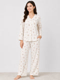 BARBARY V-NECK CO-ORD SET'S SBSVPJ-03